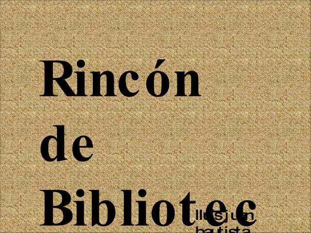 Rincon de Biblioteca