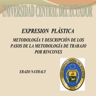 Metodología de Trabajo por Rincones...