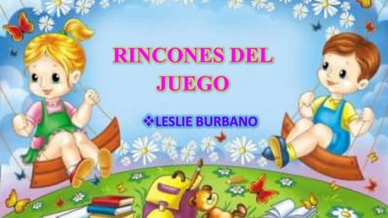 Los Rincones en Educación Infantil | PPT | Daycare and Pre-School ...