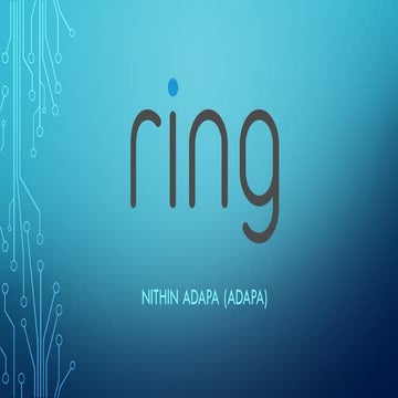 Ring company presentation   adapa
