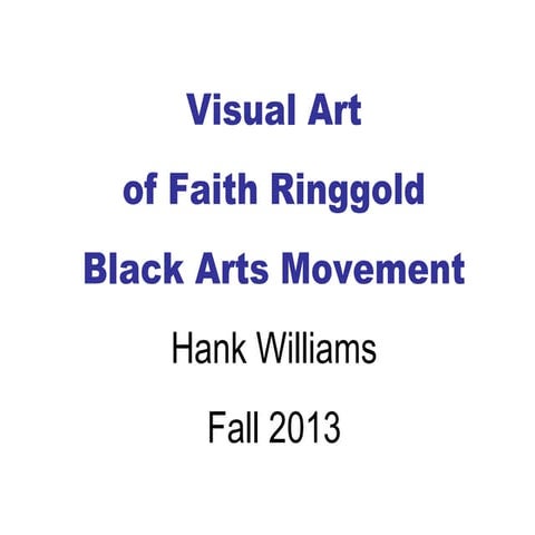 Ringgold art handout