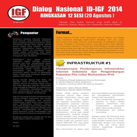 Ringkasan Dialog Nasional ID-IGF 2014