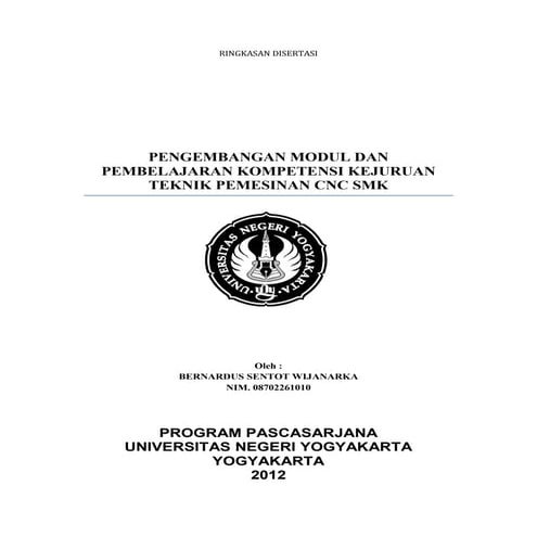 Contoh Ringkasan disertasi30mei