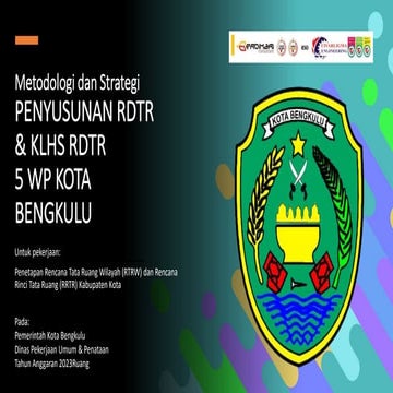 Analisis dibutuhkan dalam pembuatan rdtr (permen atr no 16 tahun 2018 ...