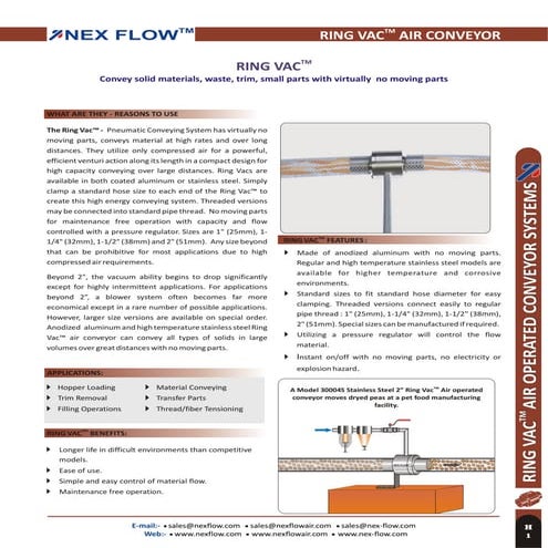 NexFlow Ring vac | PDF