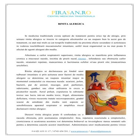 Rinita alergica | PDF