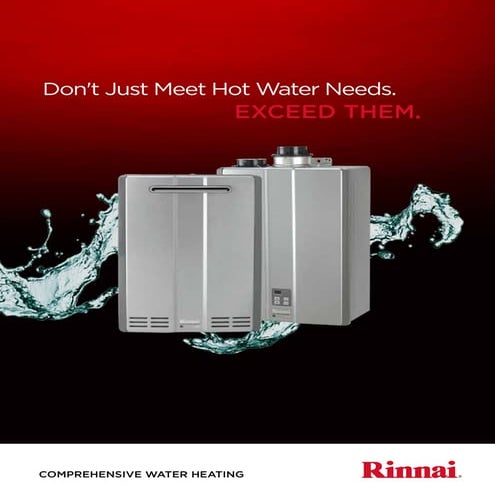 Rinnai brochure information | PDF