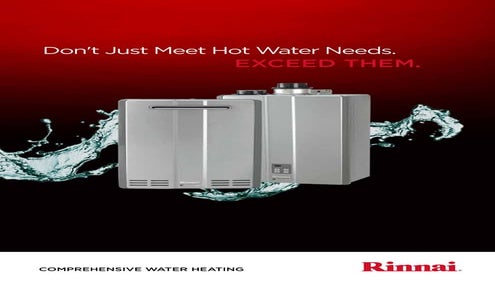 Rinnai Water Heating Catalogue | PDF