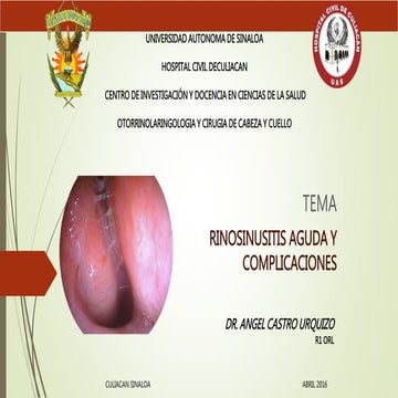 Rinosinusitis aguda y complicaciones(3)