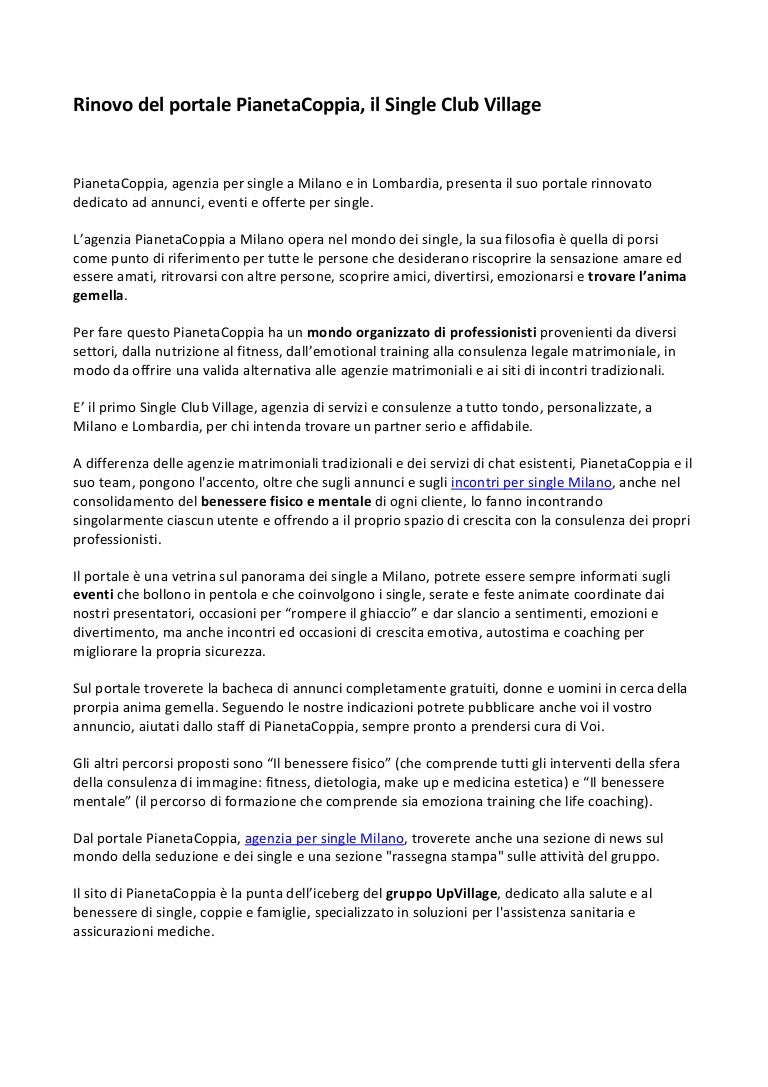 Sito di incontri per sempre