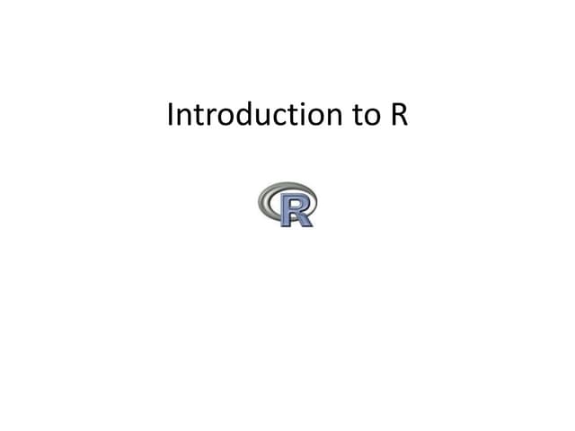 Introduction to r language programming.ppt
