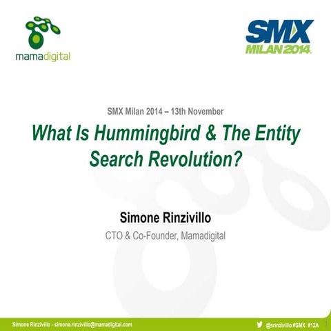 What Is Hummingbird & The Entity Search Revolution?