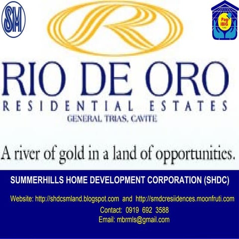 Rio De Oro by Sm Land