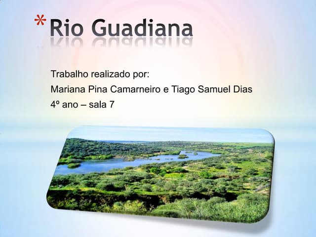 O rio Guadiana