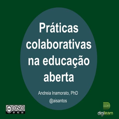 Práticas colaborativas na educação aberta