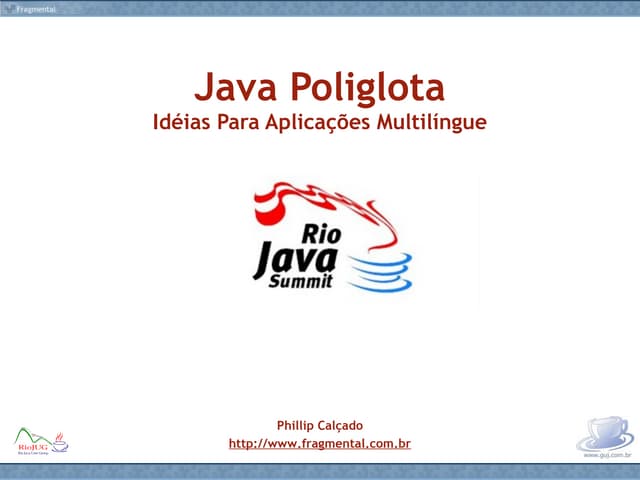 (Portuguese) Java EE Poliglota