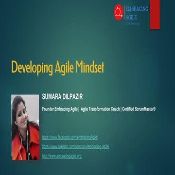 Developing Agile Midnset