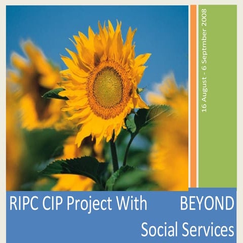 RIPC CIP Project 2008
