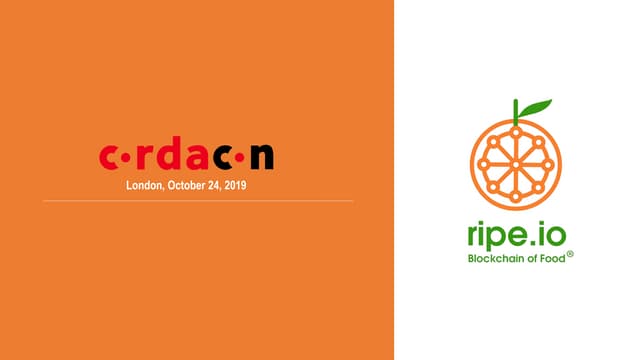 BizDay: The Wholesale Food Supply Chain is Ripe for Transformation, ripe.io