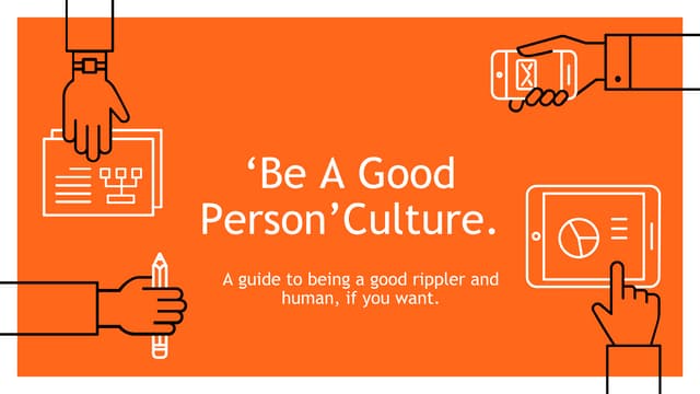 ripplemark Egypt's 'Be A Good Person' Culture Code 