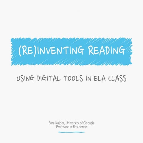 Literacy for All - Session on Digital Reading