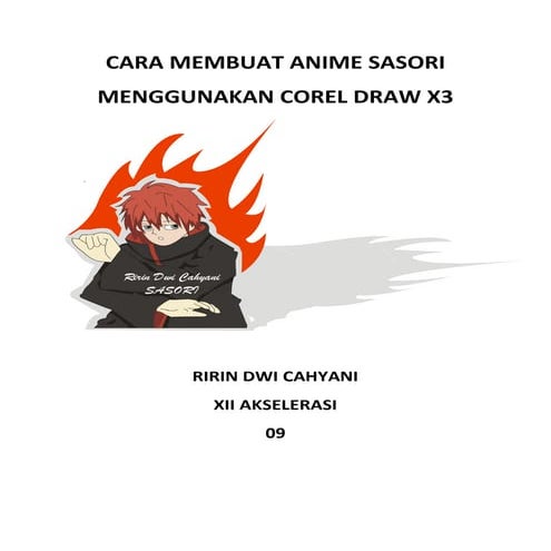 Cara membuat anime dalam corel draw | DOCX