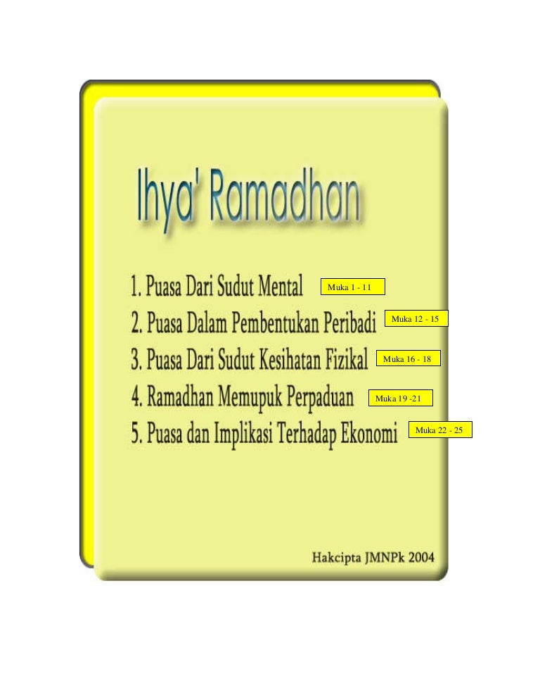 Risalah Ramadan 000 Artikel Puasa Ramadan
