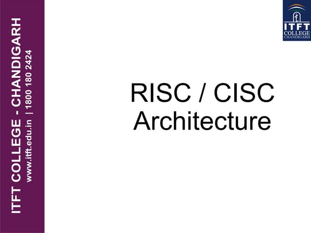 ITFT_Risc