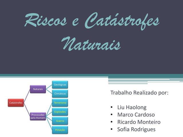 Riscos e catástrofes naturais 2