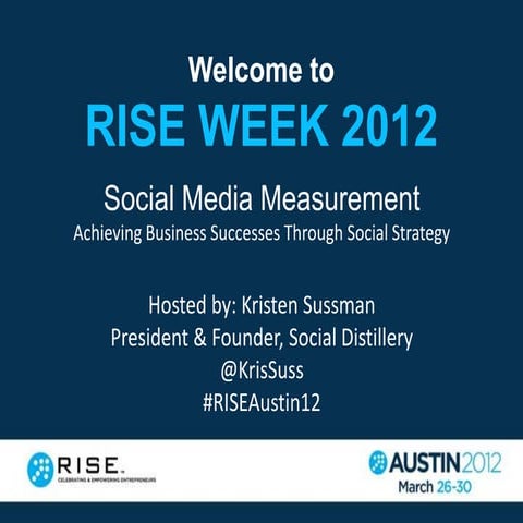RISE Austin: Social Media Measurement