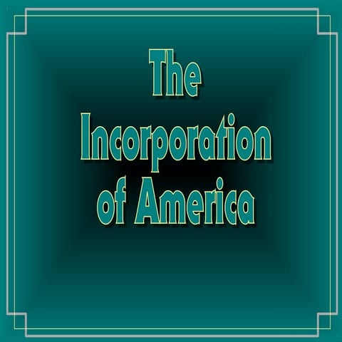 The Rise of Big Business