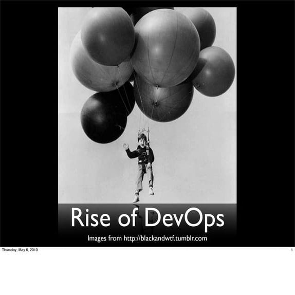 Rise of devops