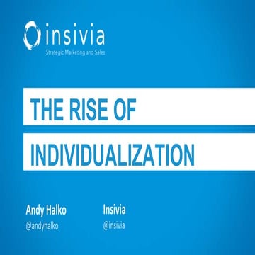 The Rise of Individualization