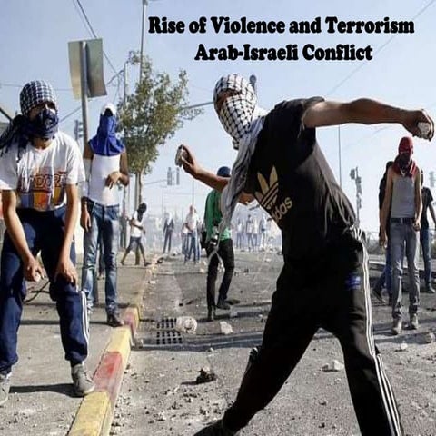 Rise of violence and terrorism: Arab-Israeli Conflict