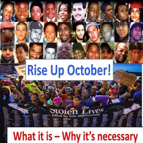 Rise up october powerpoint