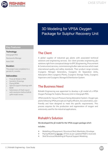 3D Modeling & Detail Engineering for Metering Skid of FPSO Catcher | PDF