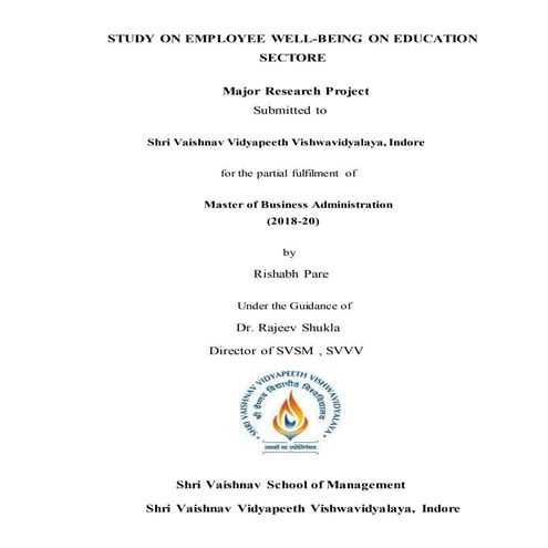 Major Research Project HR