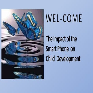 Positive & negative effects of mobile phones on kids | PPTX
