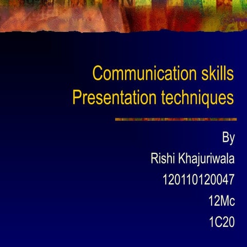 Rishi presentation 1