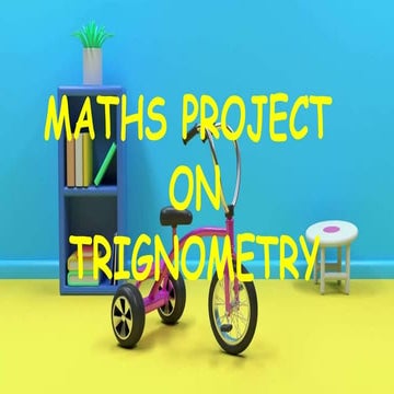  TRIGNOMETRY PROJECT