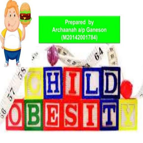 Childhood Obesity | PPTX