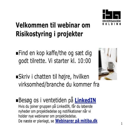 Risikostyring i projekter