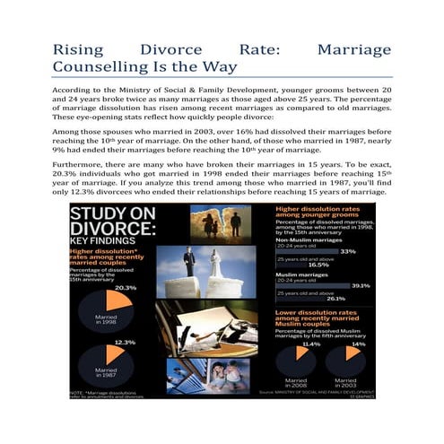 Rising divorce rate | PDF