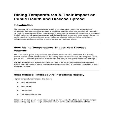 Rising Temperatures & Their Impact on Public Health and Disease Spread.pdf