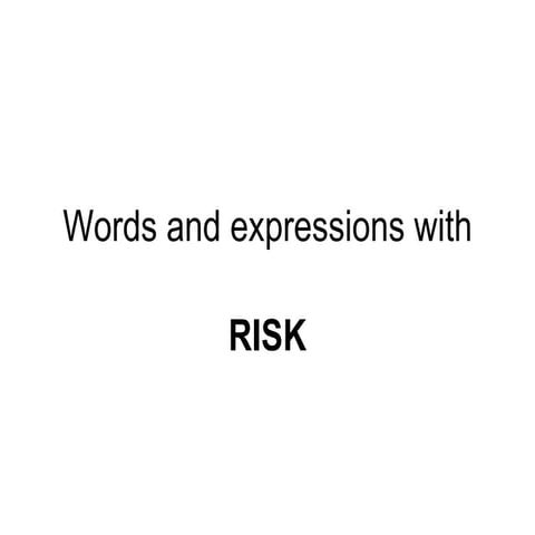 Risk