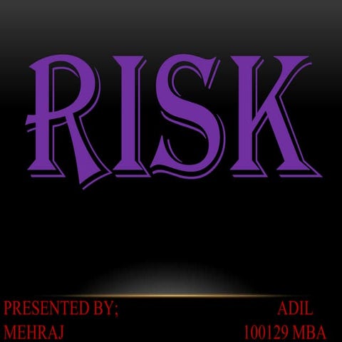 Risk