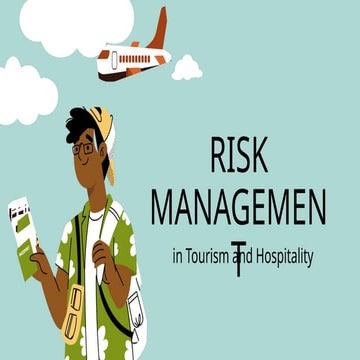 Risk Analysis in the Tourism and Hospitality Industry | PPTX