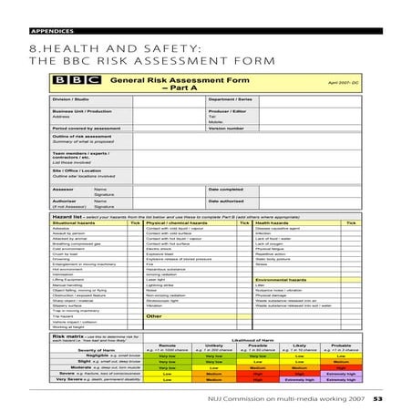 Risk assessment | DOCX
