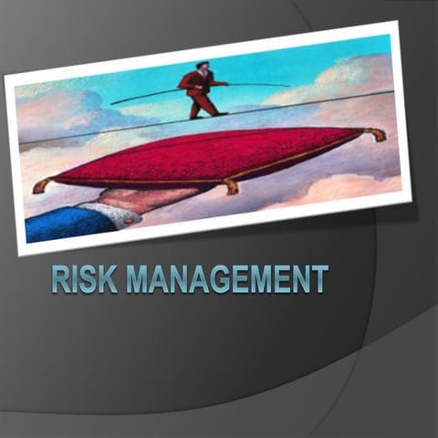 insurance and Risk management ppt | PPT