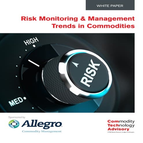 Trends in Commodity Risk Management Technologies | PDF